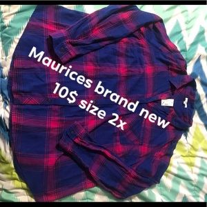 Maurices Flannel